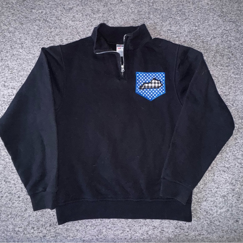 Kentucky custom zip up sweatshirt